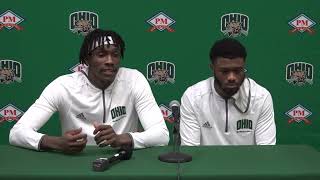 Ohio Mens Basketball 202324 Postgame Press Conference v Otterbein [upl. by Nelleeus442]