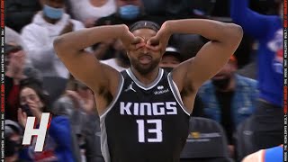 Tristan Thompson Shows off the 3 Goggles Celebration after Hits the First 3 Pointer of the Season 🤣 [upl. by Lehet]