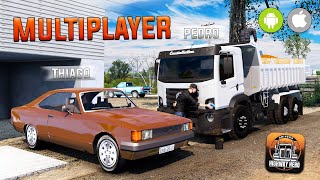 NOVO JOGO DE CAMINHÕES E CARROS COM MULTIPLAYER Drivers Highway Hero [upl. by Norraa196]