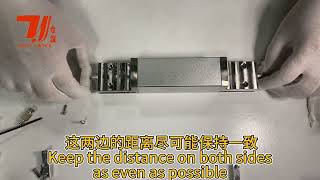 Jewelry welding machine installation instructions—Xenon lamp [upl. by Evol]