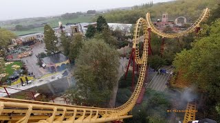 onrides Bellewaerde rollercoasters 2022 [upl. by Conias879]