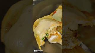 Cheese LOVERS Rejoice With This Amazing Omelette 😋 cheese omelette shortsvideo breakfast [upl. by Tecu536]