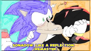 Sonadow Like a Reflection 🪞❤️ comic dub remaster [upl. by Annmaria]