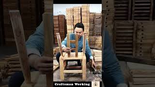 The Process Of Making A Wooden Chair [upl. by Armillia]