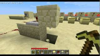 Minecraft  Redstone Sequence Circuit [upl. by Harihs]