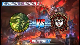 Heroes Lounge Ronda 8 Div 4 Pandamonium VS Blackhearts Boys Parte 1 [upl. by Hogen727]