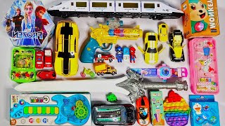 Latest Toys Collection🤑Guitar Dancing Monkey Sword Car Game Frozen Toys Collection Train Slime [upl. by Aileda]