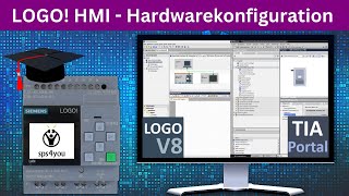 LOGO HMI Hardwarekonfiguration  Siemens LOGO Online Kurs Kapitel 112  LOGO programmieren lernen [upl. by Arotahs]