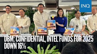 DBM Confidential intel funds for 2025 down 16 [upl. by Gow]