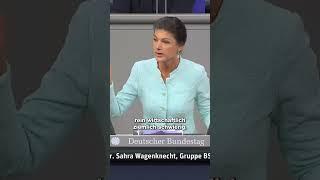 Wagenknecht TrumpSieg Wir brauchen Eigenständigkeit statt Vasallentreue [upl. by Acker]