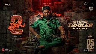 Pushpa 2 The Rule Trailer Kannada  Allu Arjun  Sukumar  Rashmika Mandanna  Fahadh Faasil  DSP [upl. by Dorrahs]