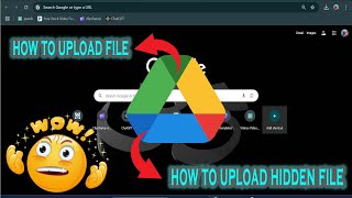 How to Upload Files 📂amp Manage Hidden Files 🔒 in Google Drive  StepbyStep Guideviralvideo drive [upl. by Nylrem]