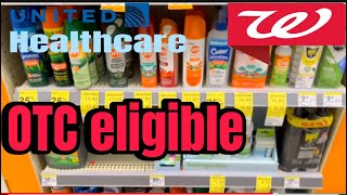 SHOPPING WITH MY OTC AND U CARD AT WALGREENS [upl. by Etnovert31]