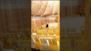 Allied Event Decorator and Tent Service Islamabad 03365533138 [upl. by Woodley]