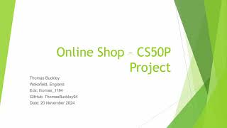 CS50P presentation [upl. by Yleoj]