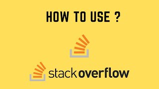 How to use Stack Overflow as a Beginner [upl. by Rehpretsirhc]