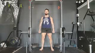 How To Do The Barbell FRONT SHRUG Correctly [upl. by Euginom]