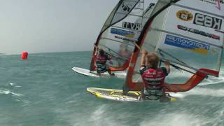 Windsurf Slalom Highlights Fuerteventura 2009 PWA [upl. by Ahsimak]