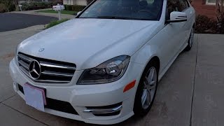 2014 MercedesBenz C250  Full Take Review [upl. by Pauiie838]