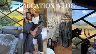 Travel VLOG  BAECATION  Room Tour  Luxury Villa  Staycation vlog  SOUTH AFRICAN YOUTUBER [upl. by Brandes]