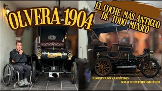 me subí al coche más antiguo de todo México olvera 1904  luisito con su silla [upl. by Nyleahs]