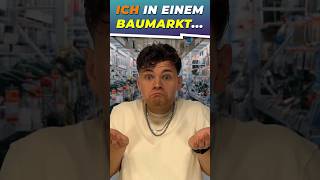 Wenn ICH in einem BAUMARKT arbeiten würde😂 youtube viral comedy subscribe funny shorts video [upl. by Ibloc]