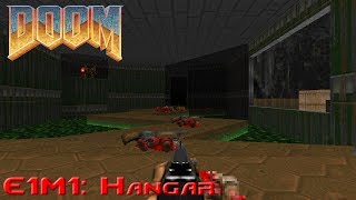 Ultimate Doom  E1M1 Hangar [upl. by Anyg]