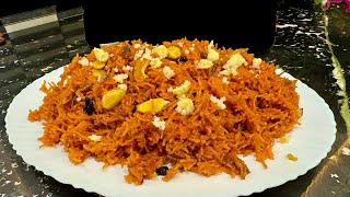 Special Zarda Chawal recipe by pakistani food [upl. by Emelina]