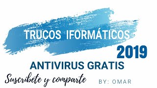 ANTIVIRUS GRATIS PARA WINDOWS [upl. by Eelsnia]