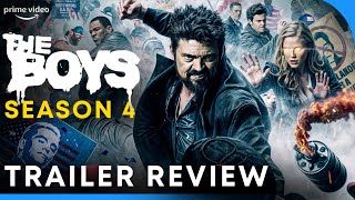 The Boys season 4  Trailer Review Karl Urban Jack Quaid Antony Starr  Erin MoriartyEric Kripke [upl. by Duhl981]