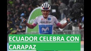 👛GIRO DE ITALIA 2018 ETAPA 8 👛 VICTORIA DE CARAPAZ  NARRADA POR MARIO SABATO🛑 [upl. by Kraul]