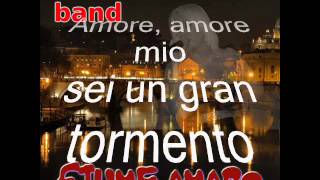 FIUME AMAROplay con testo karaoke [upl. by Bel]