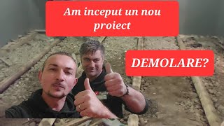 Renovare casă bătrânească 4 Ep 1Demolare dusumele  săpare le cotă [upl. by Wayland]