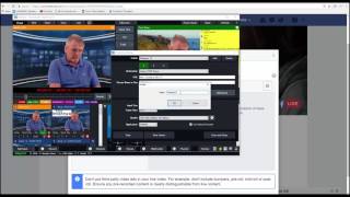 Streaming to Facebook Live using the Custom RTMP server in vMix [upl. by Tecu161]