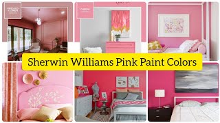 Sherwin Williams pink paint colors 2023 Sherwin Williams paint color ideas 💡 Sherwin Williams [upl. by Diantha205]