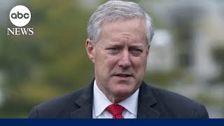 Mark Meadows contradicts Trump’s defense in classified documents case Sources  WNT [upl. by Radnaxela]