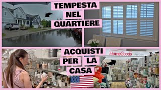 CHE SPAVENTO TEMPESTA NEL QUARTIERE AMERICANO 🇺🇸 HAUL HOME GOODS [upl. by Kulda]