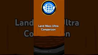 Countries Land Mass Ultra Comparison edit geography [upl. by Merce495]