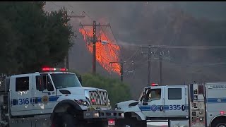 El incendio Mountain deja destrucción en las zonas rurales [upl. by Arri]