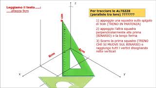 Tav 1a Assonometria isometrica Parallelepipedo [upl. by Leavelle]