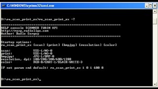 Console scannerampprinter TWAIN API [upl. by Narhet]