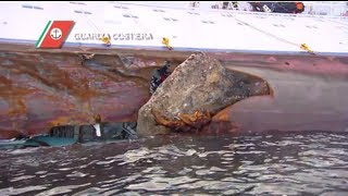 Costa Concordia Rimozione e Recupero Nave  Sub della Guardia Costiera Video [upl. by Maleki]