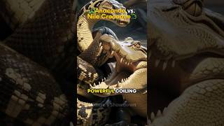 Anaconda vs Nile Crocodile 🐍🦎 Epic Showdown of Nature’s Top Predators [upl. by Ferrigno725]