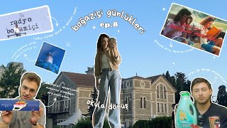 boğaziçi günlükleri  ep8  okula dönüş  oryantasyon günleri  welcome package avı 🏫🛍️📚 [upl. by Goss]