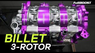 Building a 1500hp Billet 20B 3rotor  fullBOOST [upl. by Angelina183]