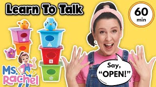 Learn To Talk with Ms Rachel  Toddler Learning Video  Learn Colors Numbers Emotions amp Feelings [upl. by Zug375]