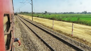 Lucknow to Barabanki full journey ft Malhour to Barabanki 3rd and 4th track work update [upl. by Nylsej635]