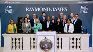 Raymond James Financial NYSE RJF Rings The Closing Bell® [upl. by Elene]