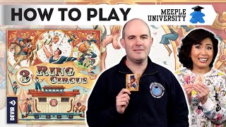 3 Ring Circus  How to Play Board Game  Tips [upl. by Ainahs]