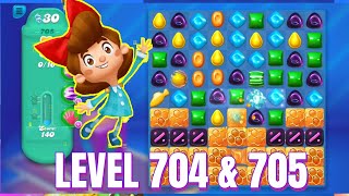 Candy Crush Soda Saga Level 704 amp 705 [upl. by Eixid]